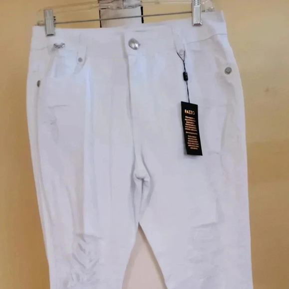 Razzo White Vintage Jeans